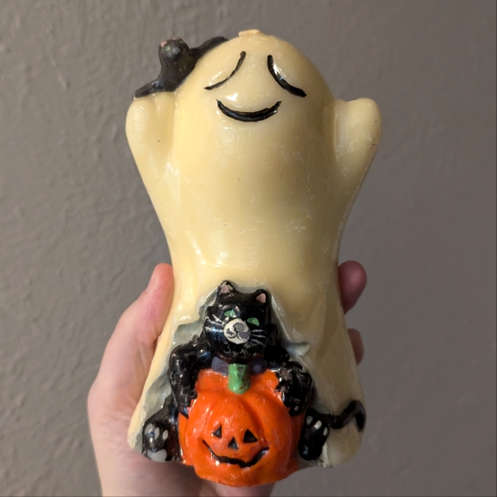 Vintage Ghost Candle